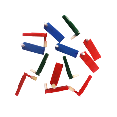 Plumin rotulador largo/corto - rojo/azul/verde